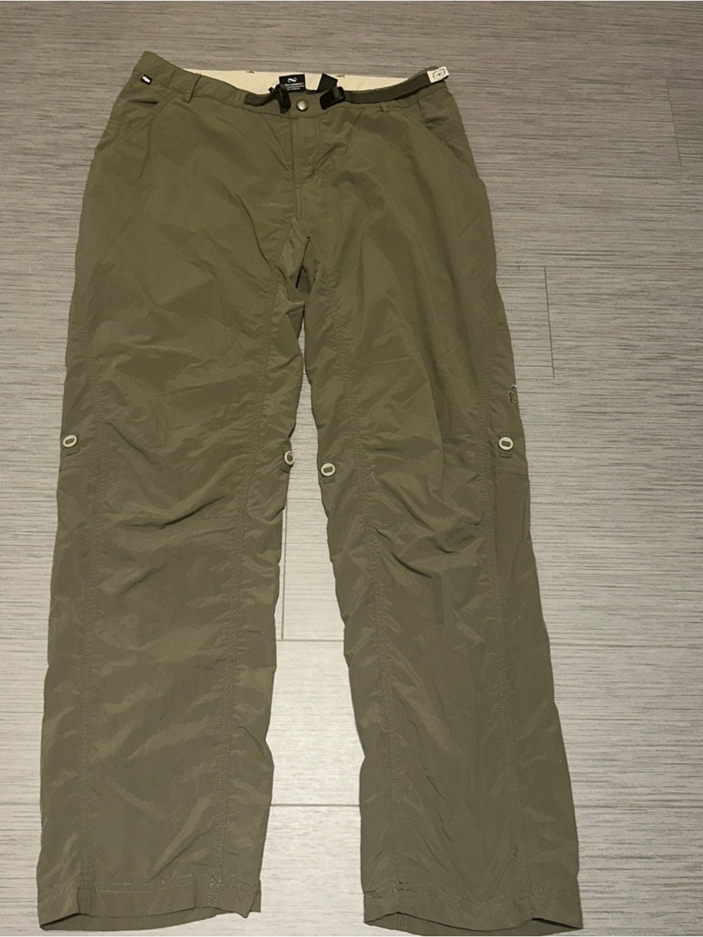 Outdoor Research Olive Green Lightweight Track Pants